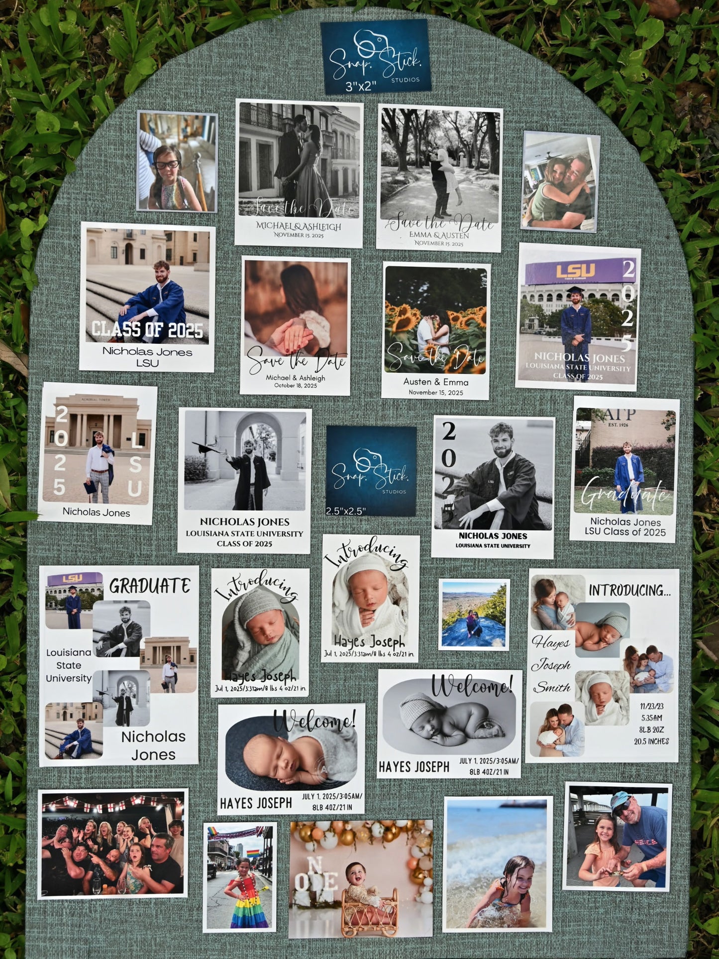 Flexible Magnets - Customized in Multiple Sizes - 25+ in Quantity