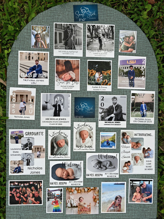 Flexible Magnets - Customized in Multiple Sizes - 25+ in Quantity