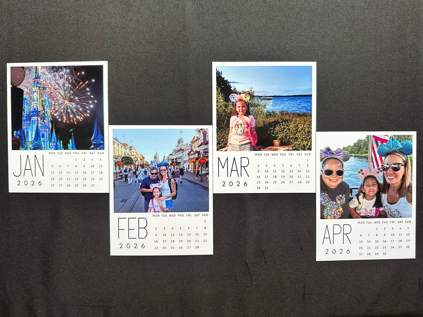 2026 Magnetic Photo Calendar